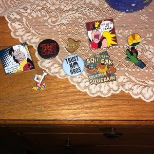 Various Enamel Pins